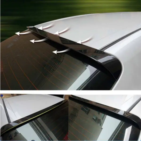 Car Craft Roof Wing Rear Spoiler Compatible with Toyota