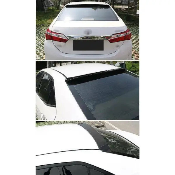 Car Craft Roof Wing Rear Spoiler Compatible with Toyota