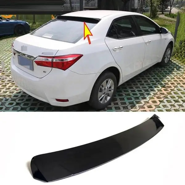 Car Craft Roof Wing Rear Spoiler Compatible with Toyota