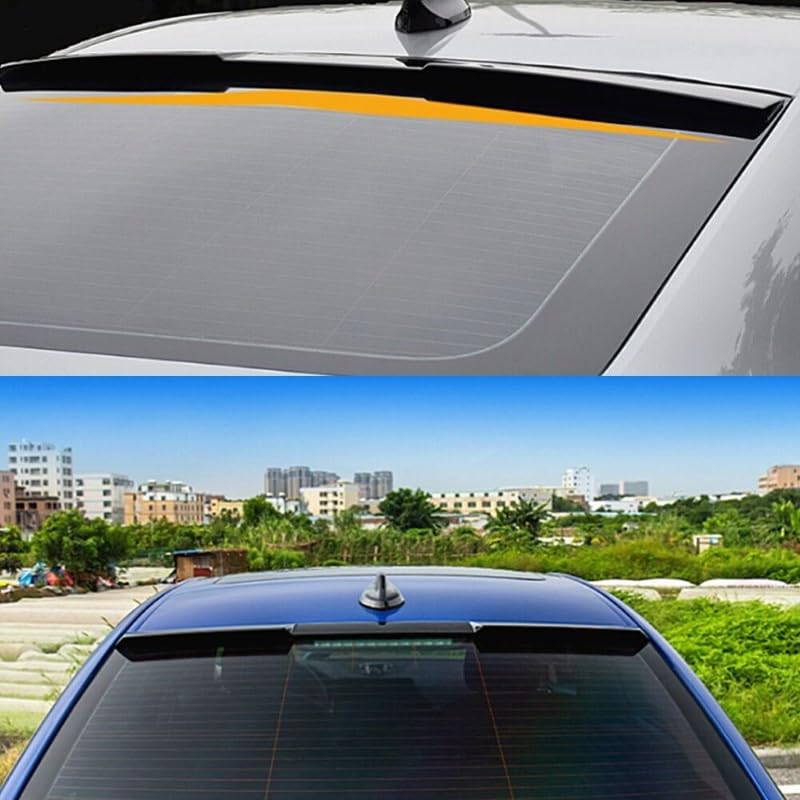 Car Craft Roof Wing Rear Spoiler Compatible with Skoda