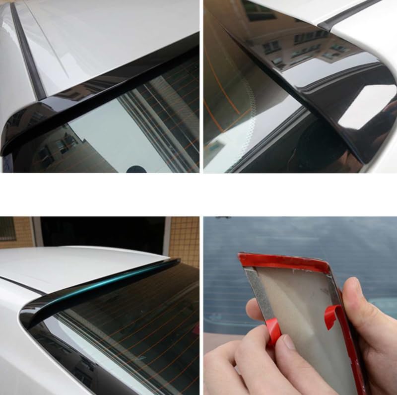 Car Craft Roof Wing Rear Spoiler Compatible with Toyota