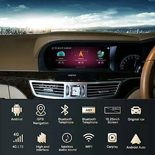 Car Craft S Class Android Screen Compatible with Mercedes S