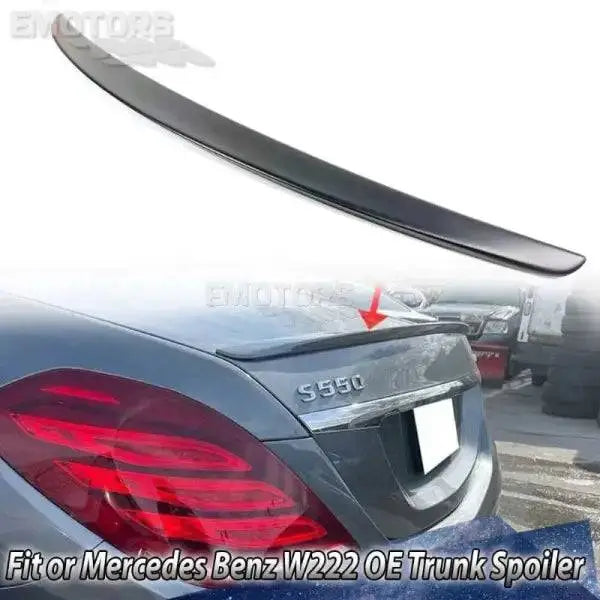 Car Craft S Class Spoiler Trunk Spoiler Compatible