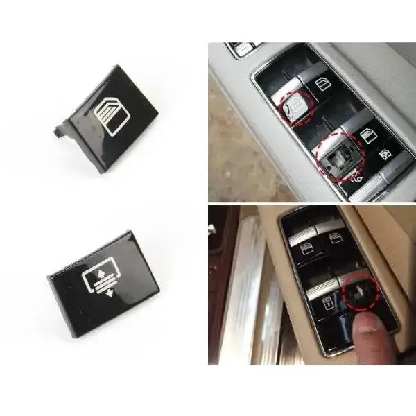 Car Craft S Class W221 Window Switch Button Cover Curtain