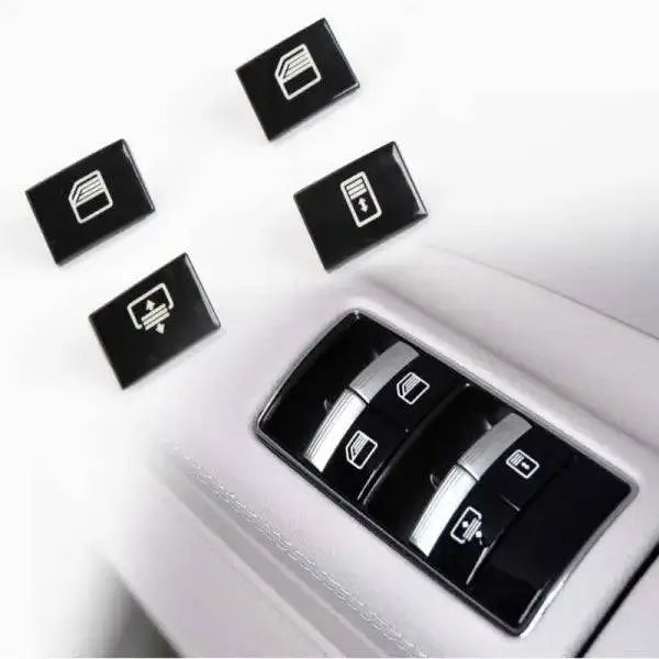 Car Craft S Class W221 Window Switch Button Cover Curtain