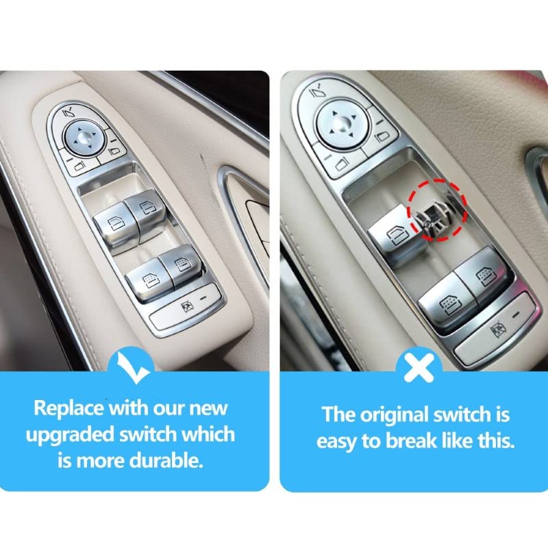 Car Craft S Class Window Switch Main Compatible