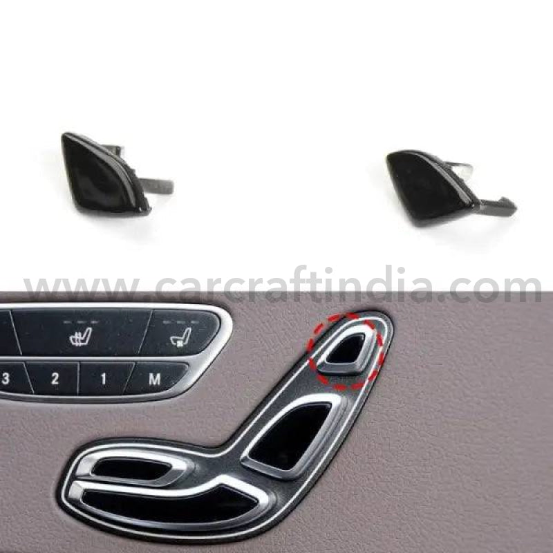 Car Craft Seat Adjusment Button Cover Headrest Button Cover