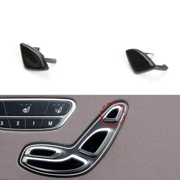 Car Craft Seat Adjusment Button Cover Headrest Button Cover