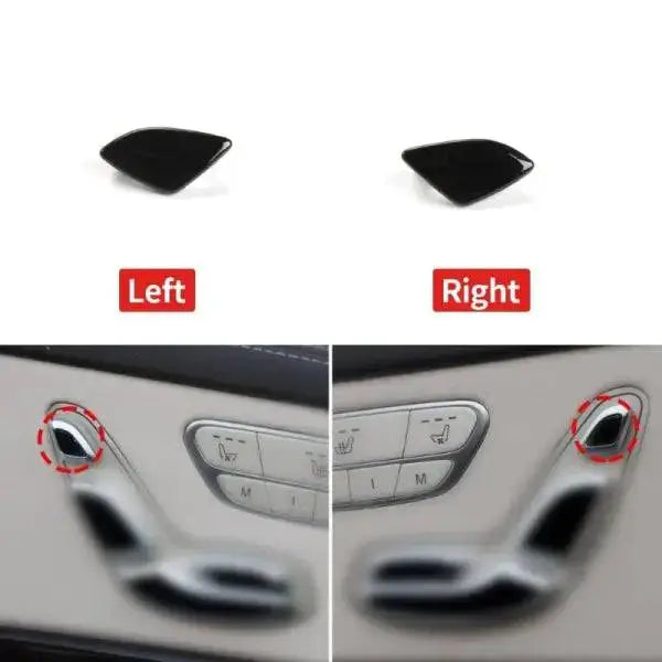 Car Craft Seat Adjusment Button Cover Headrest Button Cover