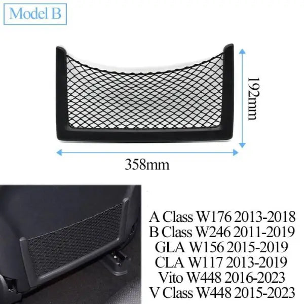 Car Craft Seat Storage Compatible With Mercedes A Class