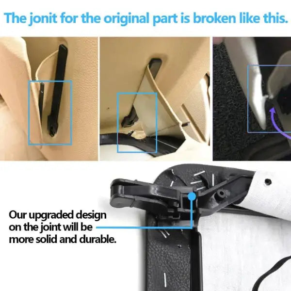 Car Craft Seat Storage Pocket Compatible With Bmw 5 Series