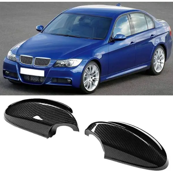 Car Craft Side Mirror Cover Compatible With Bmw 3 Series