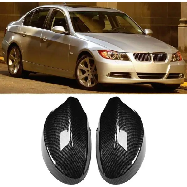 Car Craft Side Mirror Cover Compatible With Bmw 3 Series