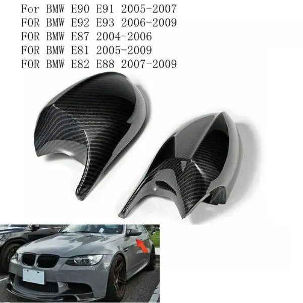 Car Craft Side Mirror Cover Compatible With Bmw 3 Series