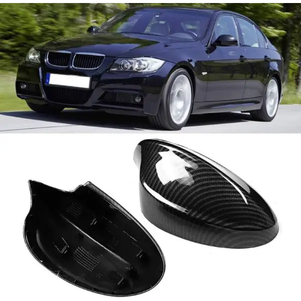 Car Craft Side Mirror Cover Compatible With Bmw 3 Series