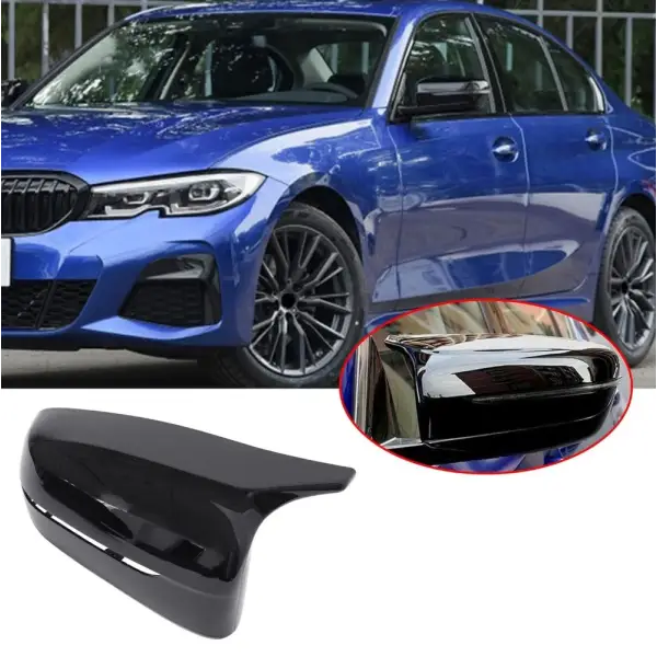Car Craft Side Mirror Cover Compatible With Bmw 3 Series
