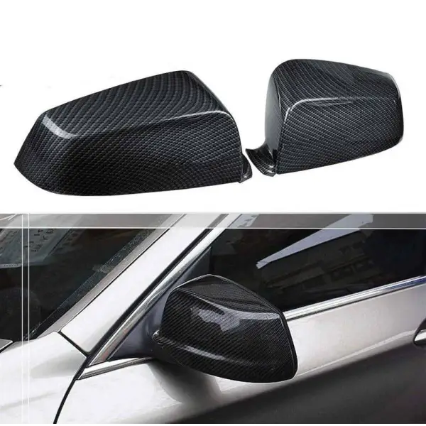 Car Craft Side Mirror Cover Compatible With Bmw 5 Series