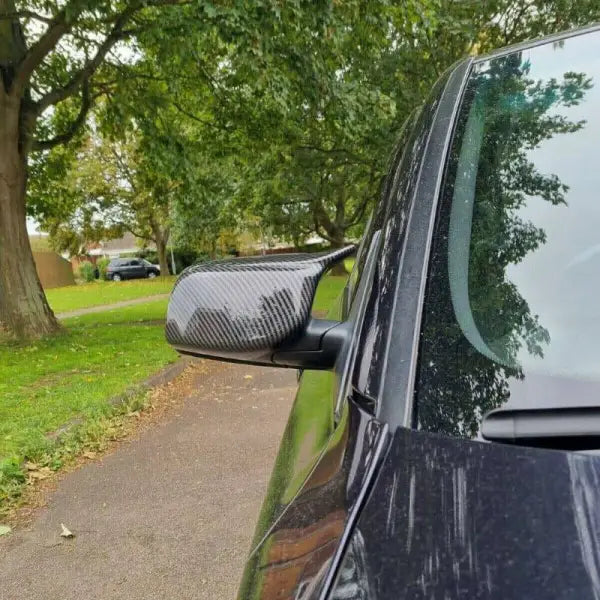 Gloss Black Side Mirror Cover Caps For BMW E60 5-Series 2004-2007 – Pre-Facelift Only