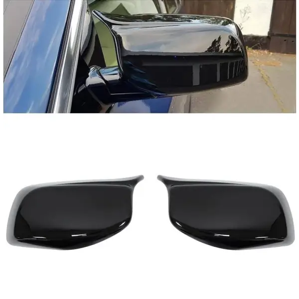 Car Craft Side Mirror Cover Compatible With Bmw 5 Series