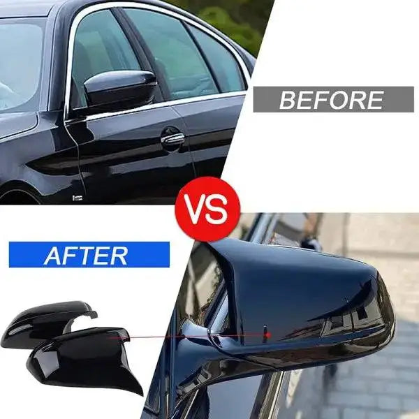 Car Craft Side Mirror Cover Compatible With Bmw 5 Series