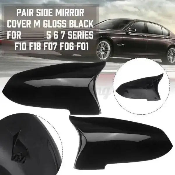 Car Craft Side Mirror Cover Compatible With Bmw 5 Series