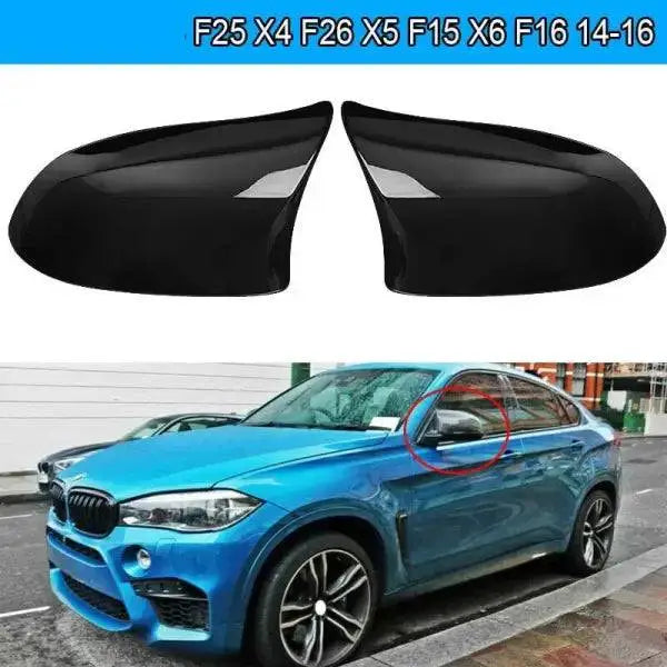 Car Craft Side Mirror Cover Compatible With Bmw X5 F15