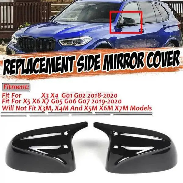 Car Craft Side Mirror Cover Compatible With Bmw X5 G05