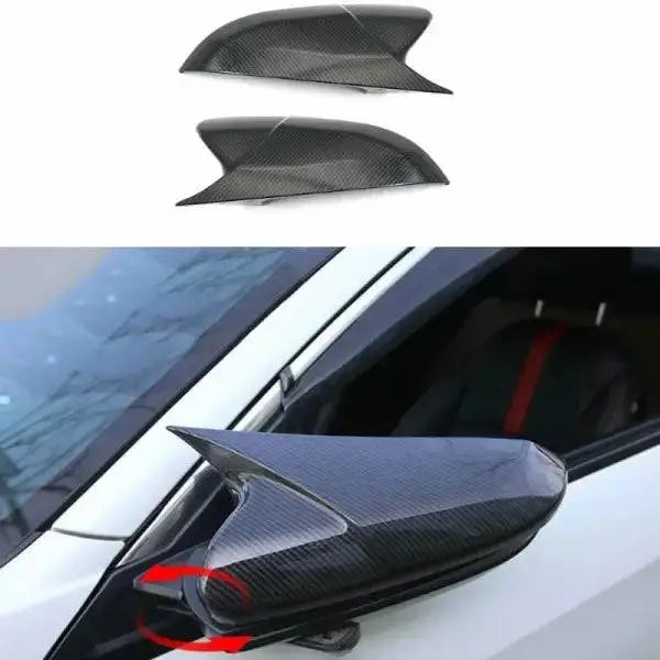 Car Craft Side Mirror Cover Compatible With Honda Civic