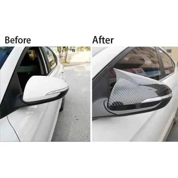 Car Craft Side Mirror Cover Compatible With Hyundai Elantra