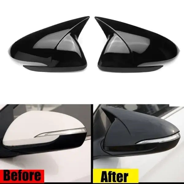 Car Craft Side Mirror Cover Compatible With Hyundai Elantra