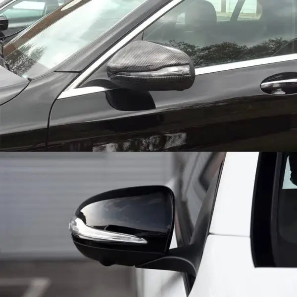 Car Craft Side Mirror Cover Compatible With Mercedes Benz C