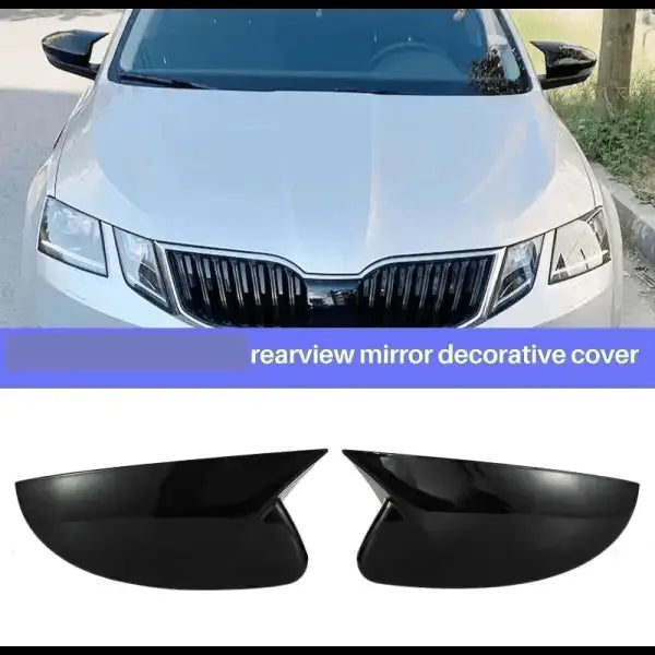 Car Craft Side Mirror Cover Compatible With Skoda Octavia