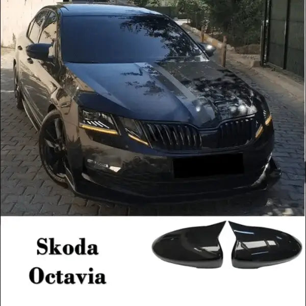 Car Craft Side Mirror Cover Compatible With Skoda Octavia