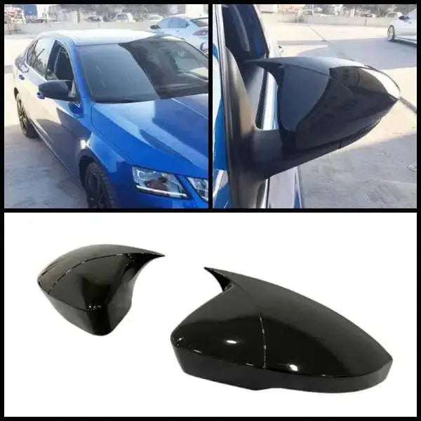 Car Craft Side Mirror Cover Compatible With Skoda Octavia