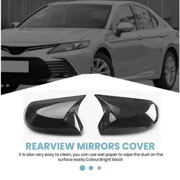 Car Craft Side Mirror Cover Compatible With Toyota Camry