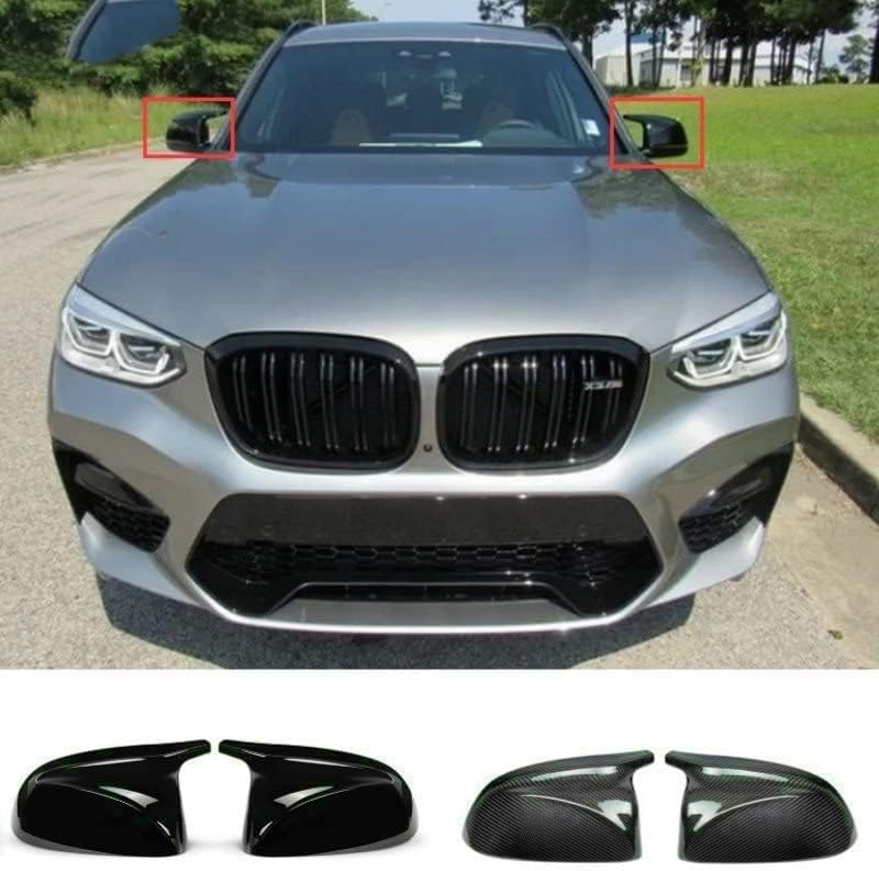 Car Craft Side Mirror Cover Compatible With Bmw X5 G05 2019-2021,x3 G01 2018-2021,x4 G02 2018-2021,x6 G05 2019-2021,x7 G07 2019-2021 Carbon Fiber - CAR CRAFT INDIA