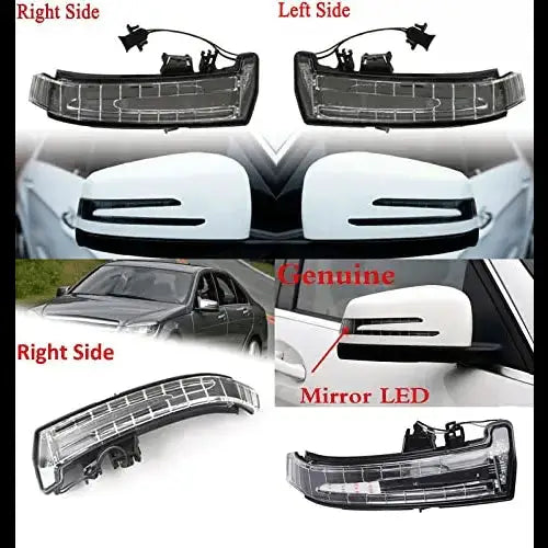 Car Craft Side Mirror Light Compatible With Mercedes C