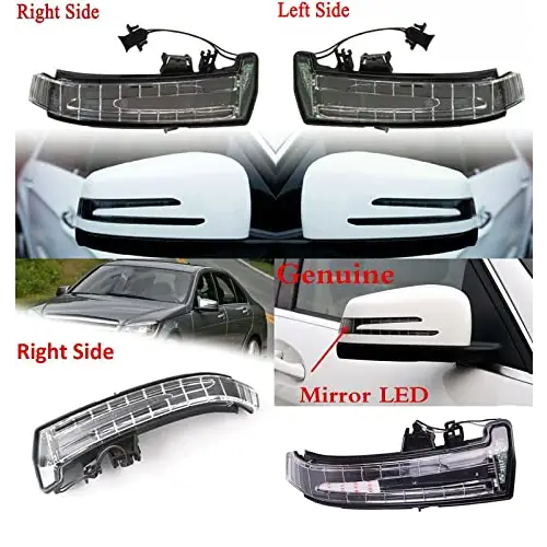 Car Craft Side Mirror Light Compatible With Mercedes C