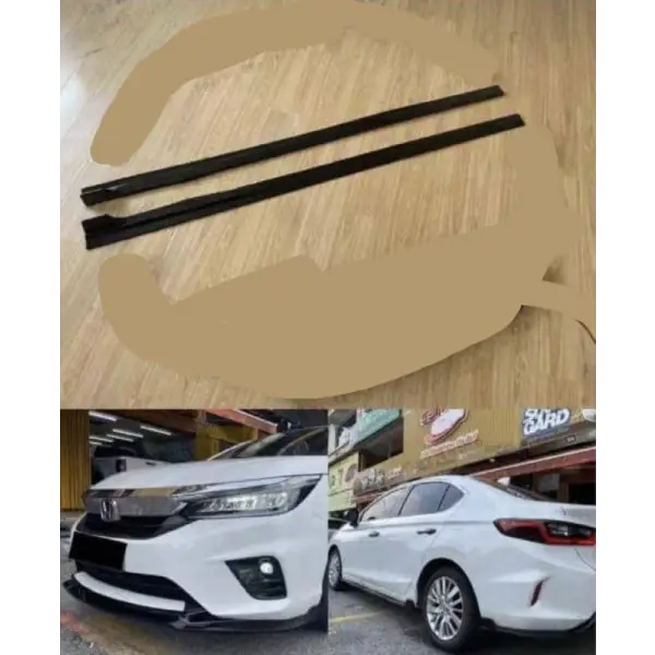 Car Craft Side Skirts Compatible with Honda City 2020 Side