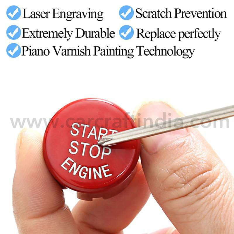 Car Craft Start Stop Button Switch Compatible With Bmw X3