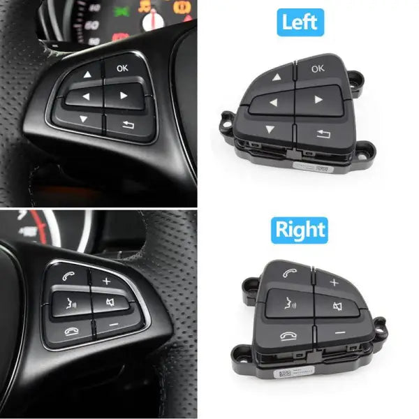 Car Craft Steering Button Compatible With Mercedes Gle W166