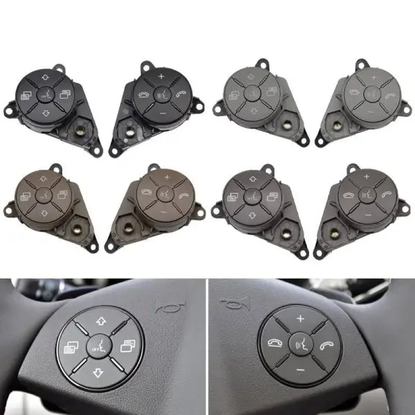 Car Craft Steering Knob Button Compatible With Mercedes Ml