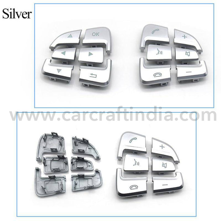 Car Craft Steering Wheel Button Compatible With Mercedes