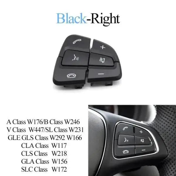 Car Craft Steering Wheel Button Compatible With Mercedes