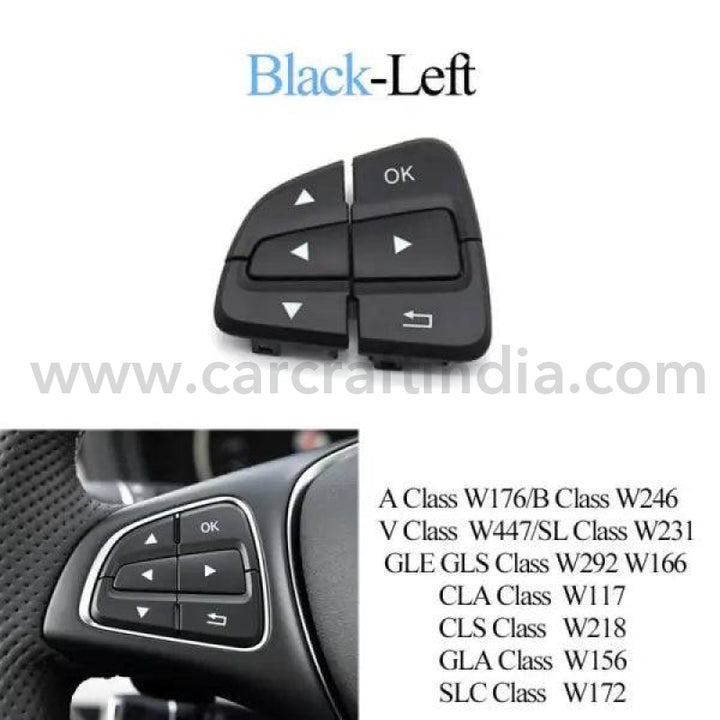 Car Craft Steering Wheel Button Compatible With Mercedes