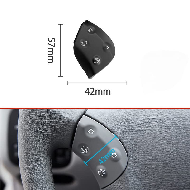 Car Craft Steering Wheel Button Compatible With Mercedes C