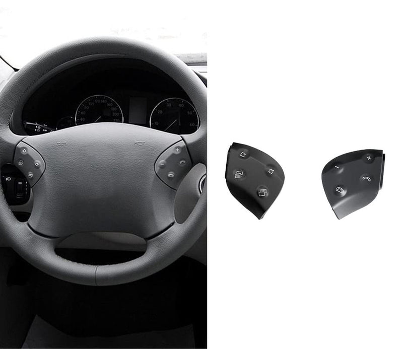 Car Craft Steering Wheel Button Compatible With Mercedes C