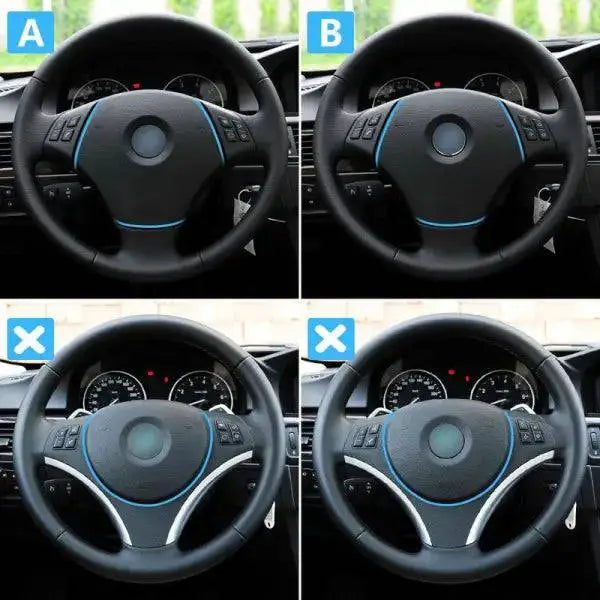 Car Craft Steering Wheel Button Knob Compatible With Bmw 3