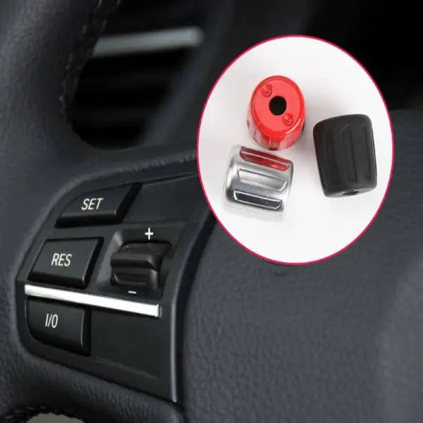 Car Craft Steering Wheel Button Knob Compatible With Bmw 5