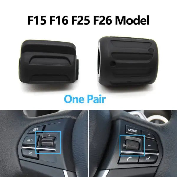 Car Craft Steering Wheel Button Knob Compatible With Bmw X5